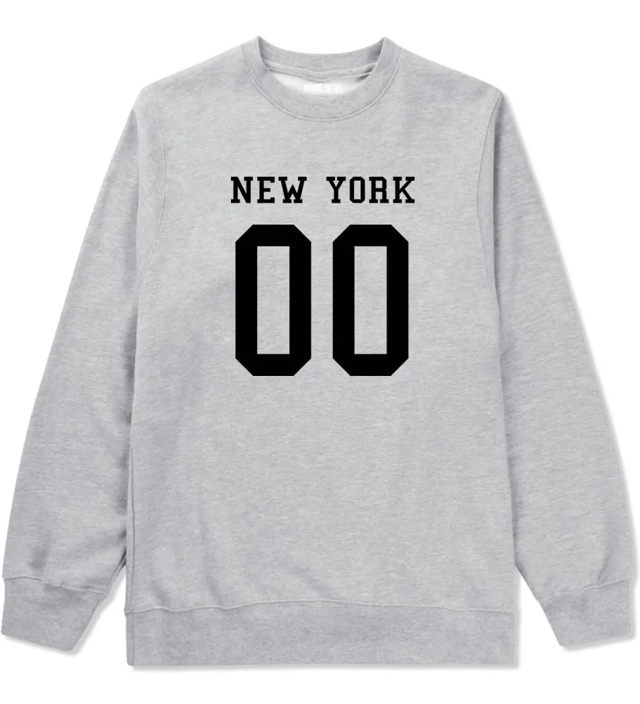 New York Team 00 Jersey Crewneck Sweatshirt