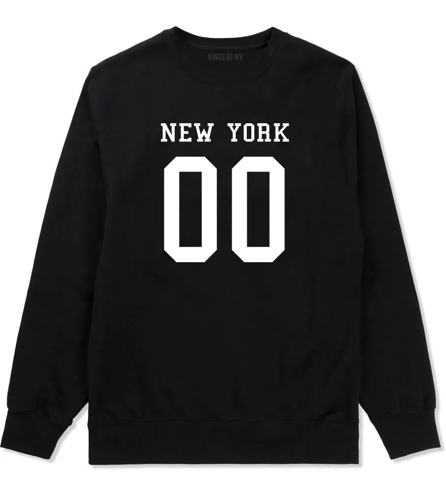 New York Team 00 Jersey Crewneck Sweatshirt