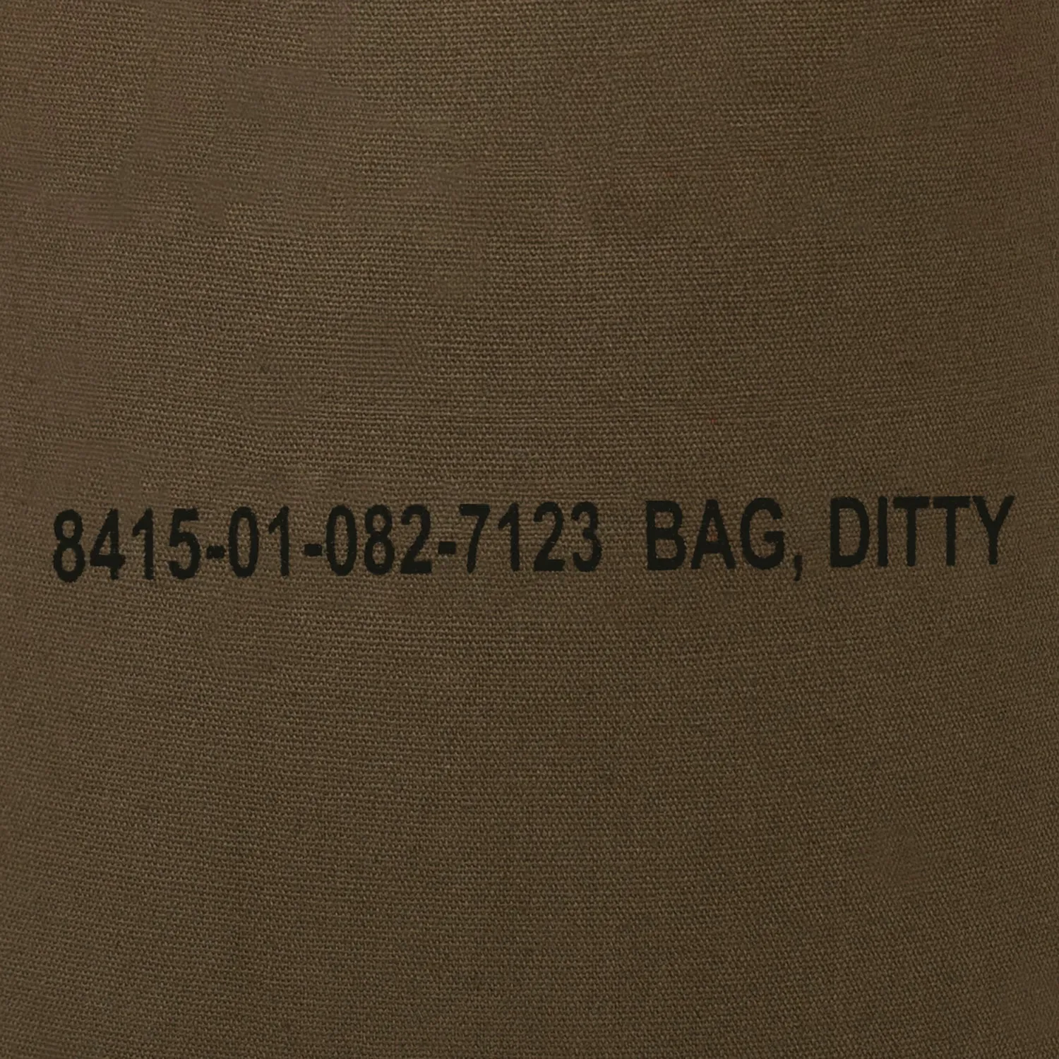 Olive Drab - Military Ditty Bag, 19" x 16" Canvas Travel Laundry Bag