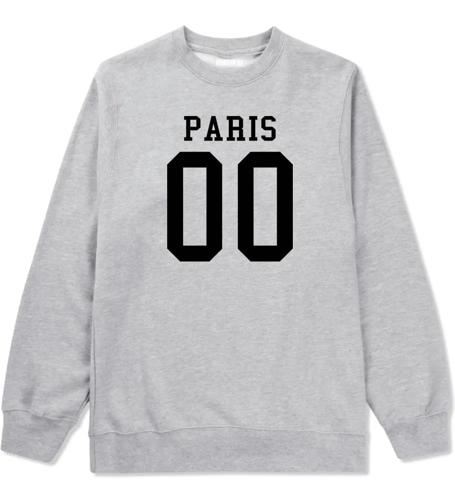 Paris Team 00 Jersey Crewneck Sweatshirt