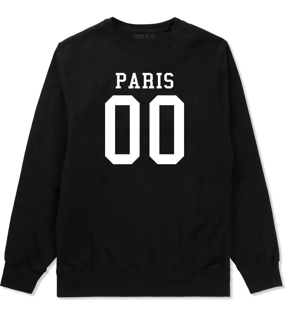 Paris Team 00 Jersey Crewneck Sweatshirt