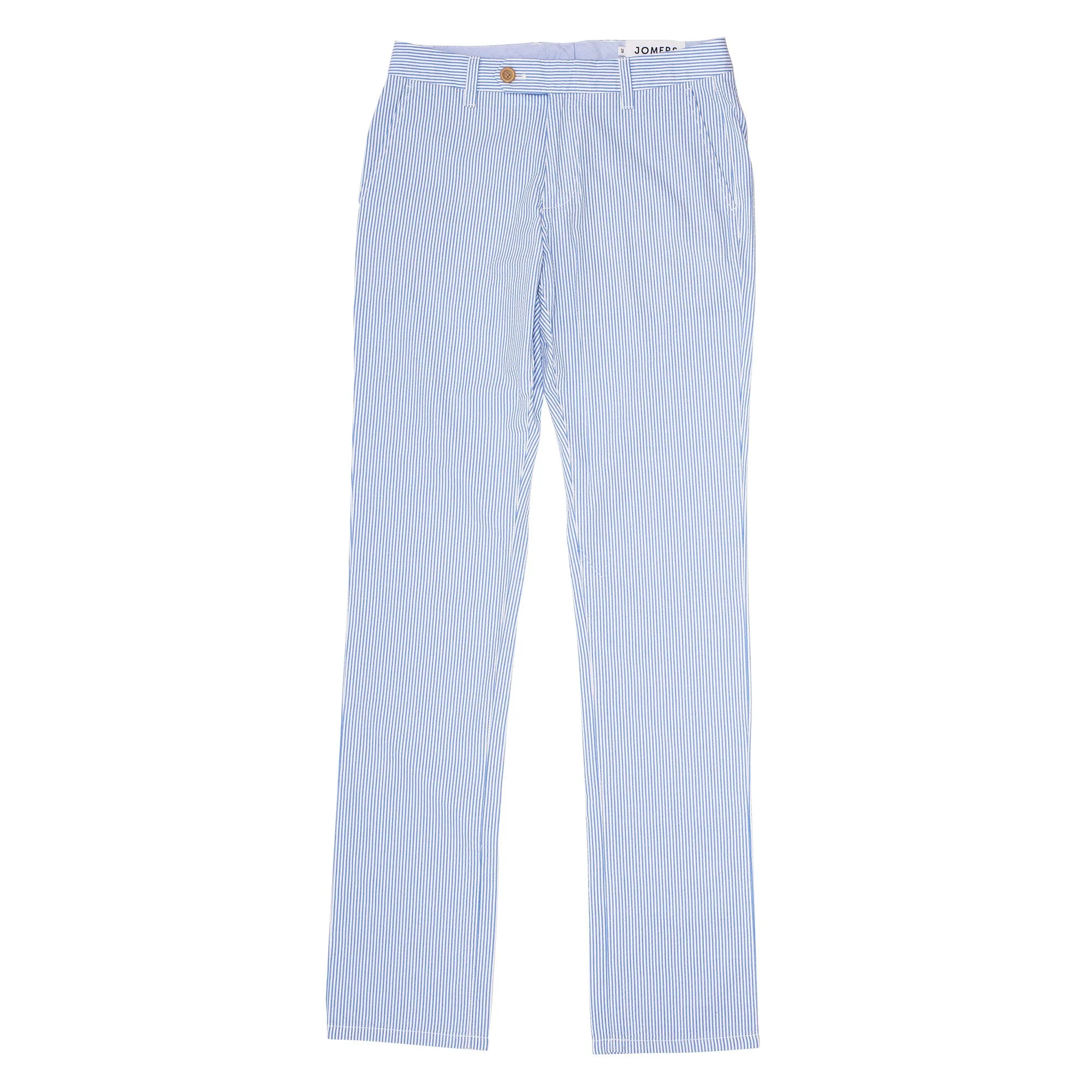 Pemberton (Slim) - Light Blue Seersucker Chinos