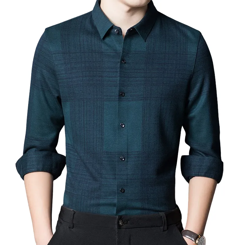 Pologize™ Pure Check Style Button Shirt