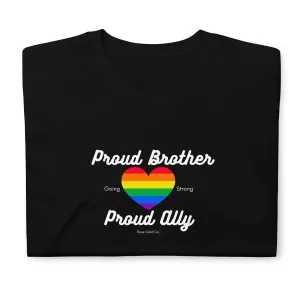 Proud Brother Ally Pride Short-Sleeve Unisex T-Shirt