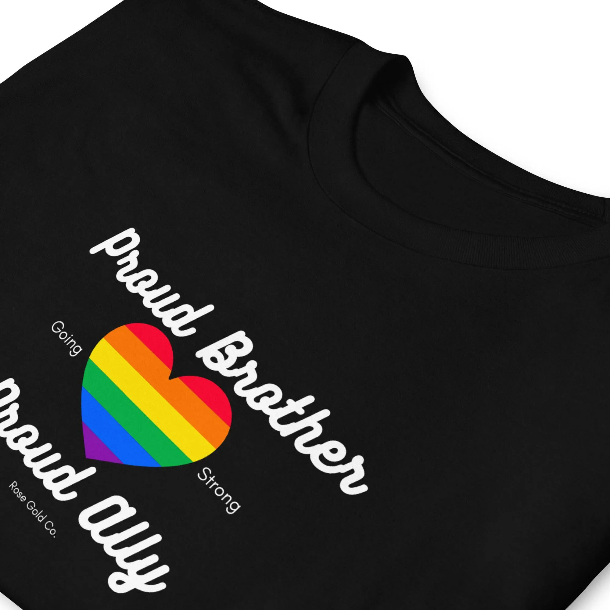 Proud Brother Ally Pride Short-Sleeve Unisex T-Shirt