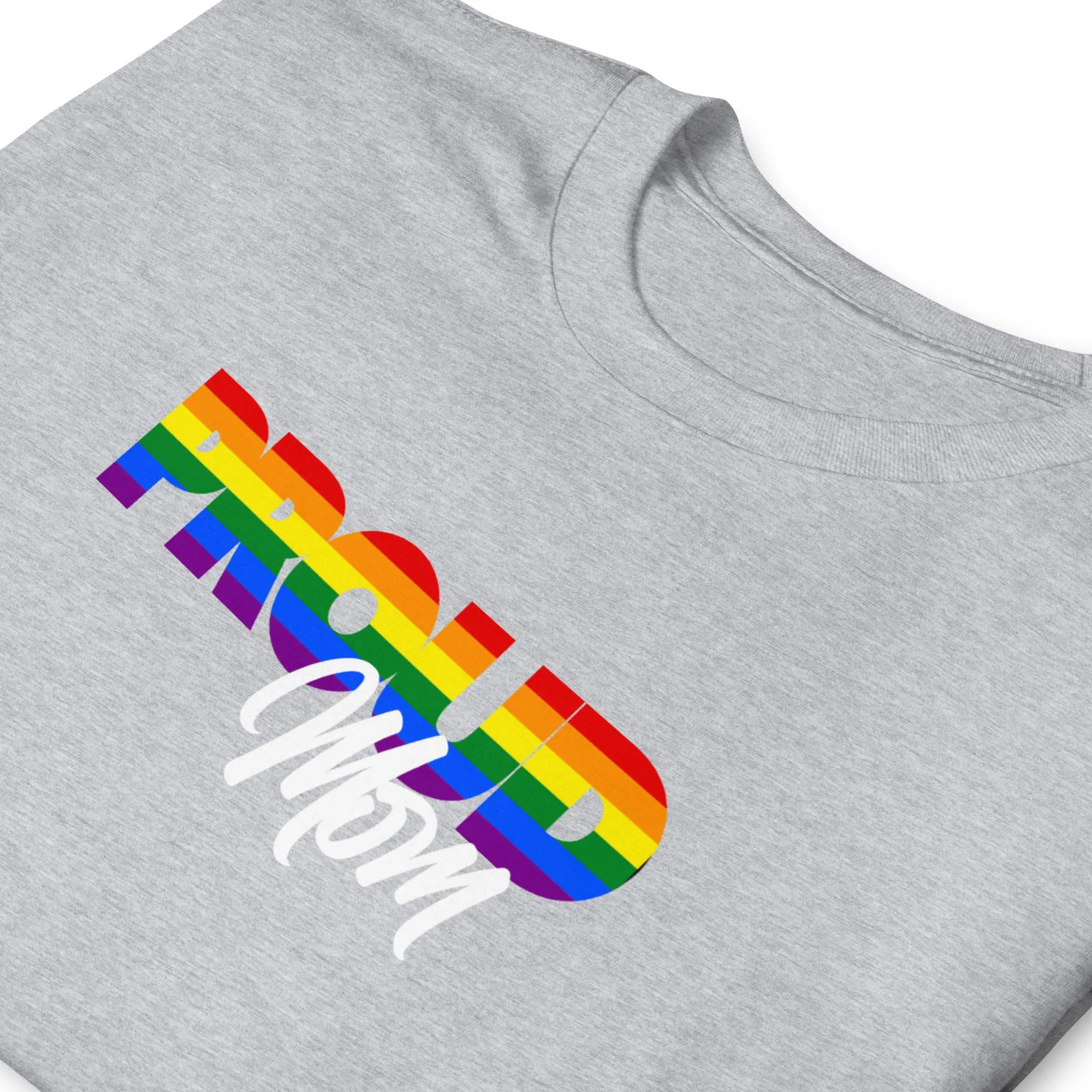 Proud Mom Ally LGBT Pride T-Shirt