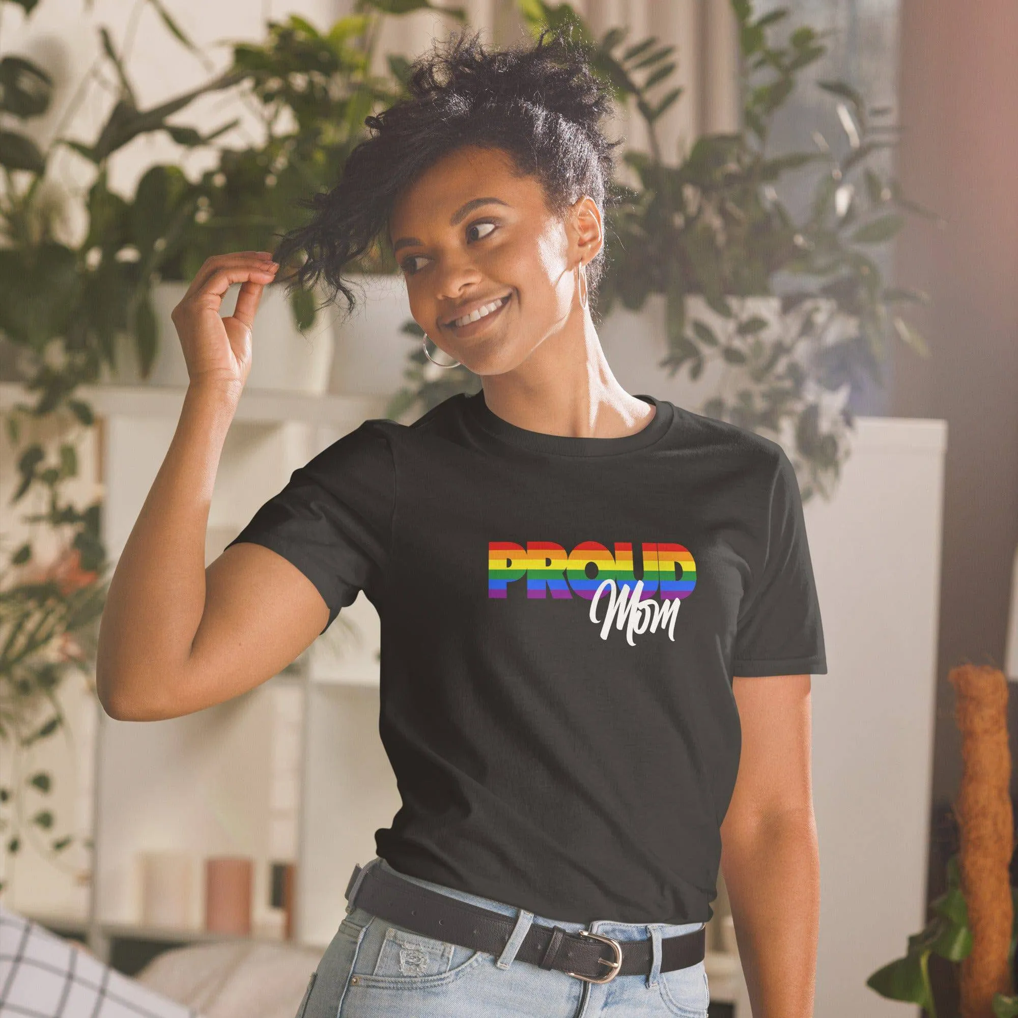 Proud Mom Ally LGBT Pride T-Shirt