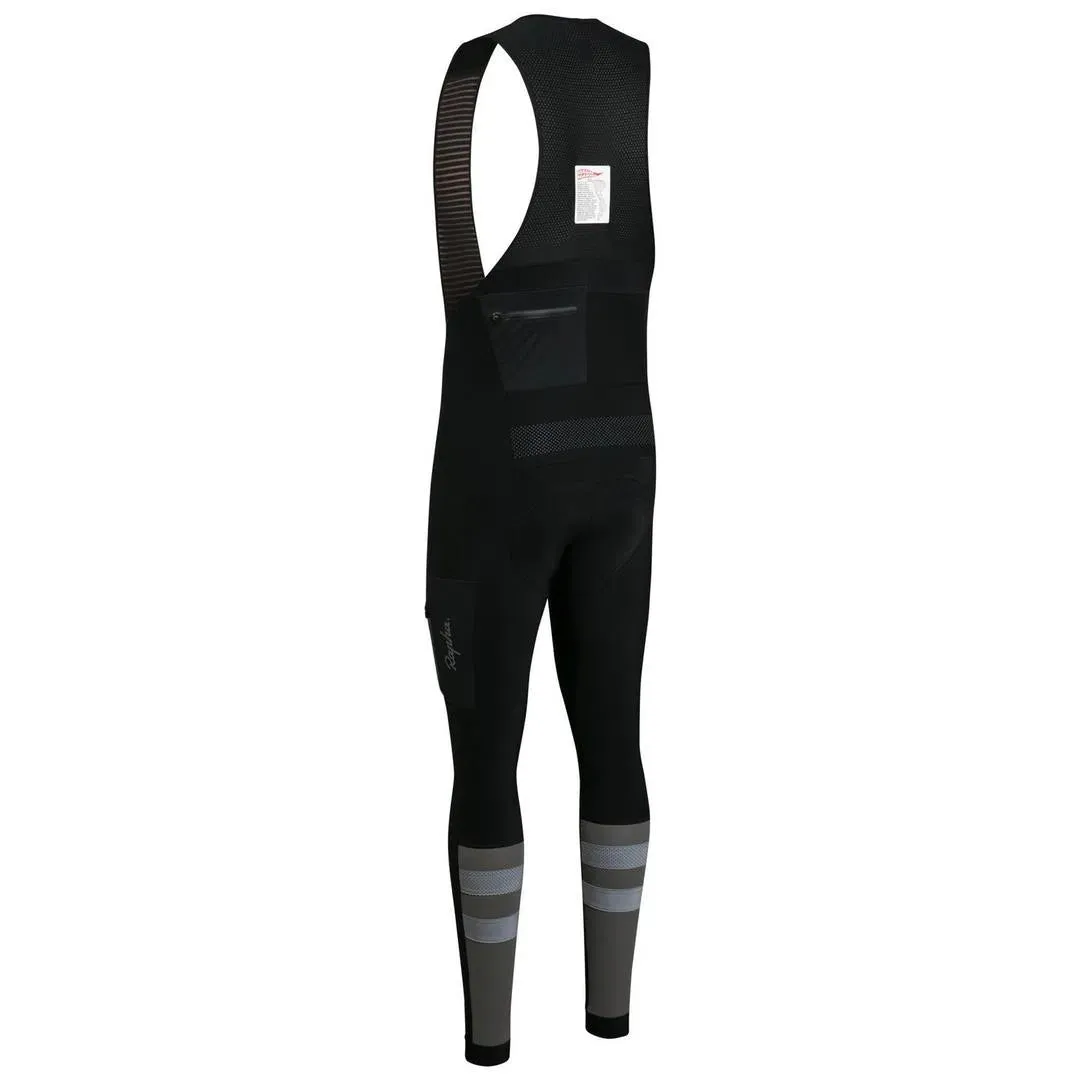 RAPHA Cargo Winter Tights with Pad - BBK Black