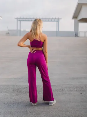 Raspberry Track Pant