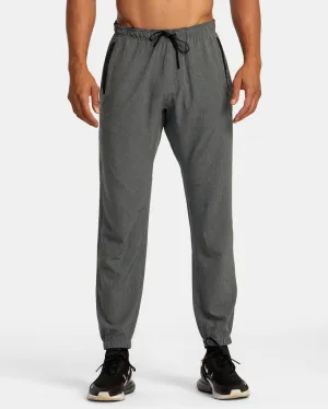 RVCA YOGGER TRACK PANTS II - CHARCOAL HEATHER