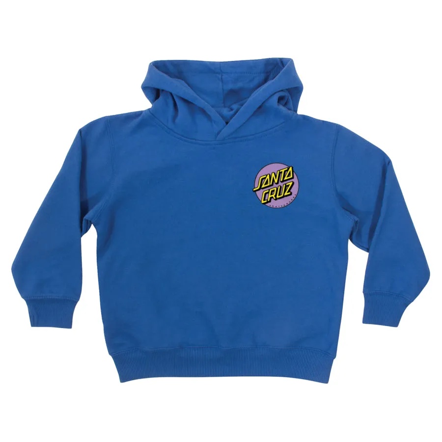 SC Other Dot P/O Hooded Midweight Sweatshirt Royal w/Pink  Kids