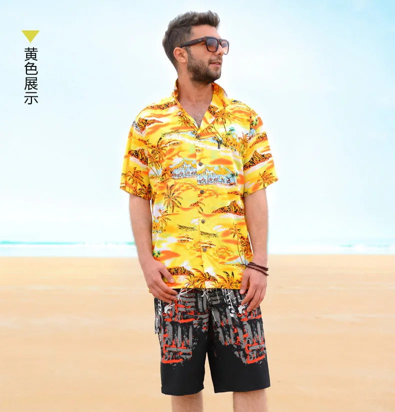 Short Sleeve Casual Shirt Men's