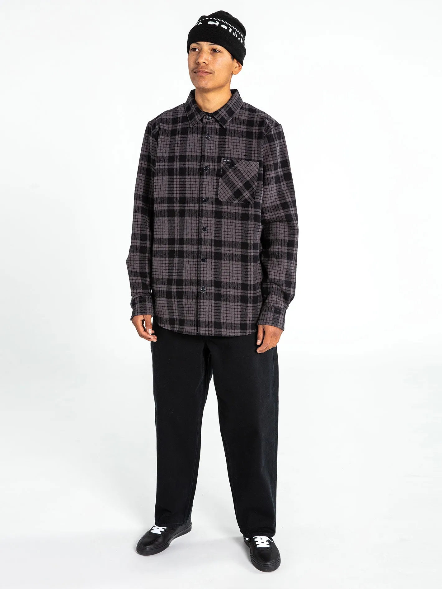 Strangelight Plaid Long Sleeve Flannel - Castlerock