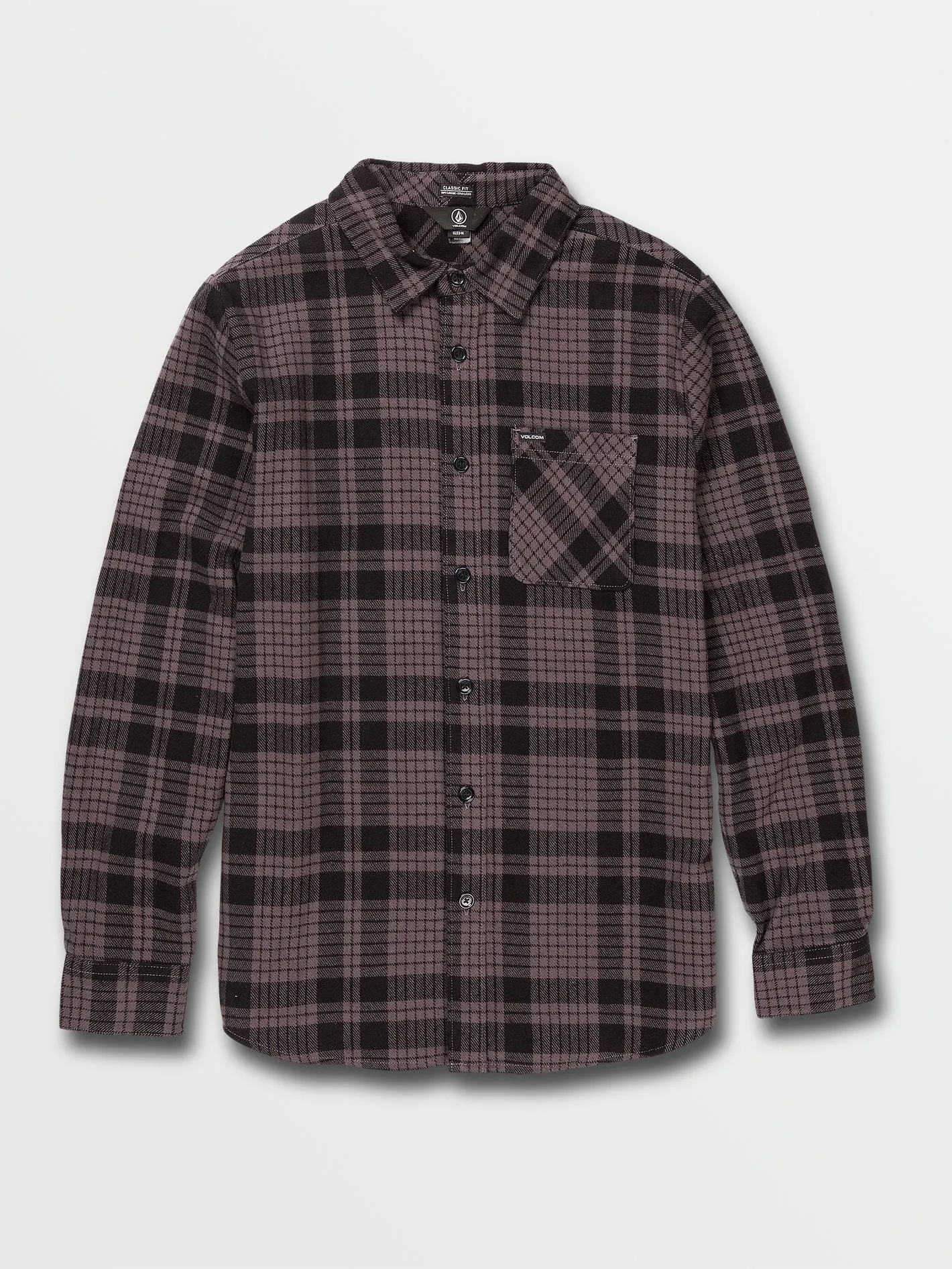 Strangelight Plaid Long Sleeve Flannel - Castlerock