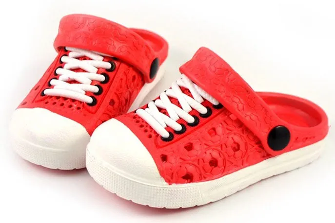 T091 EVA Slip-ons Red(EU20-29)