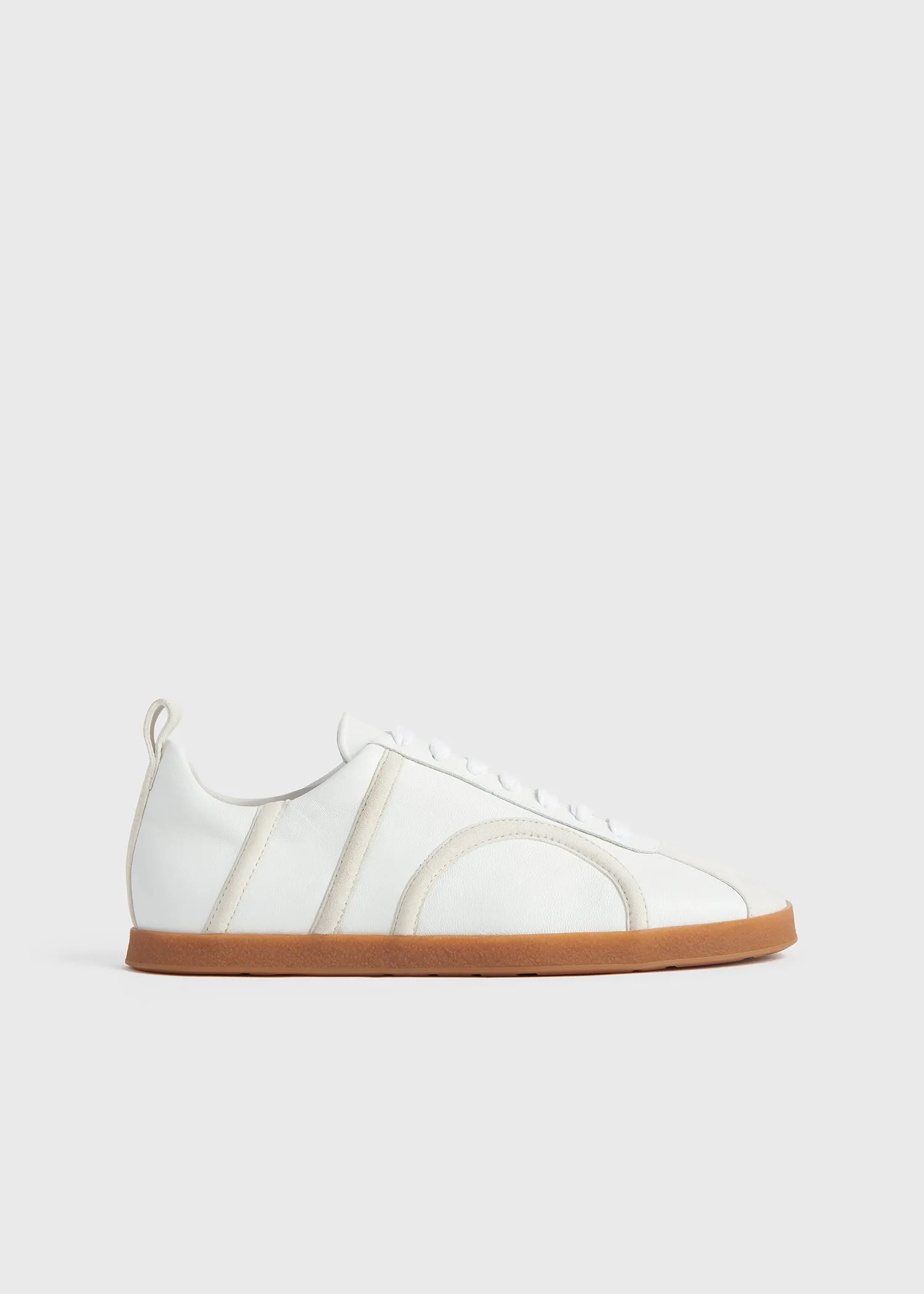 The Leather Sneaker off-white