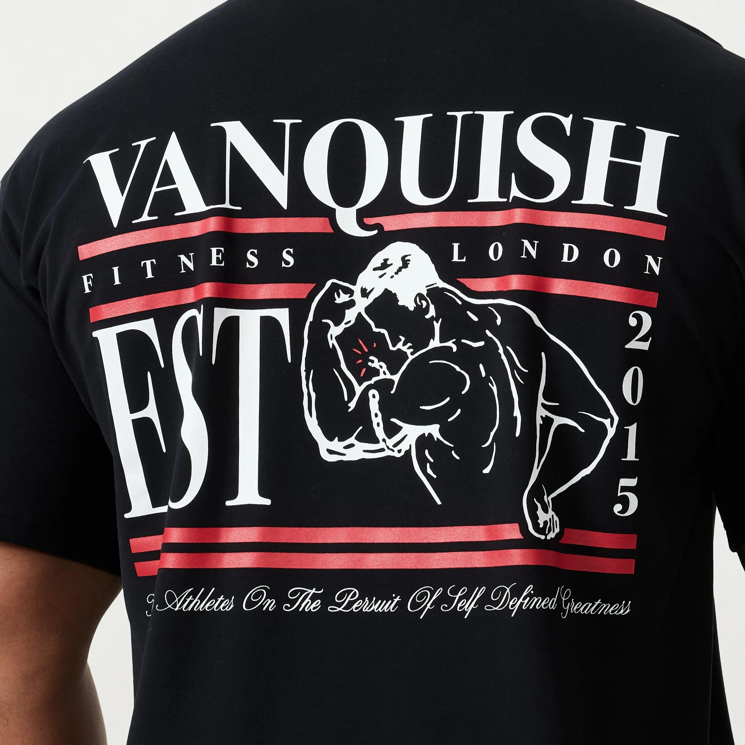 Vanquish TSP Black Muscle Oversized T Shirt