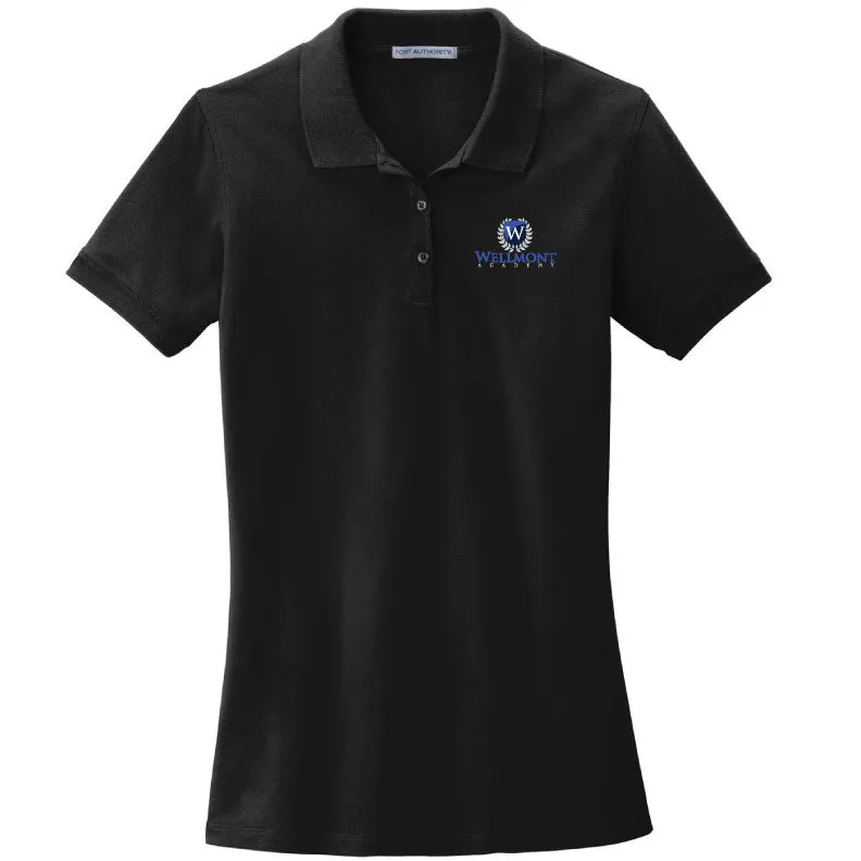 Wellmont Academy Ladies' Short Sleeve Polo