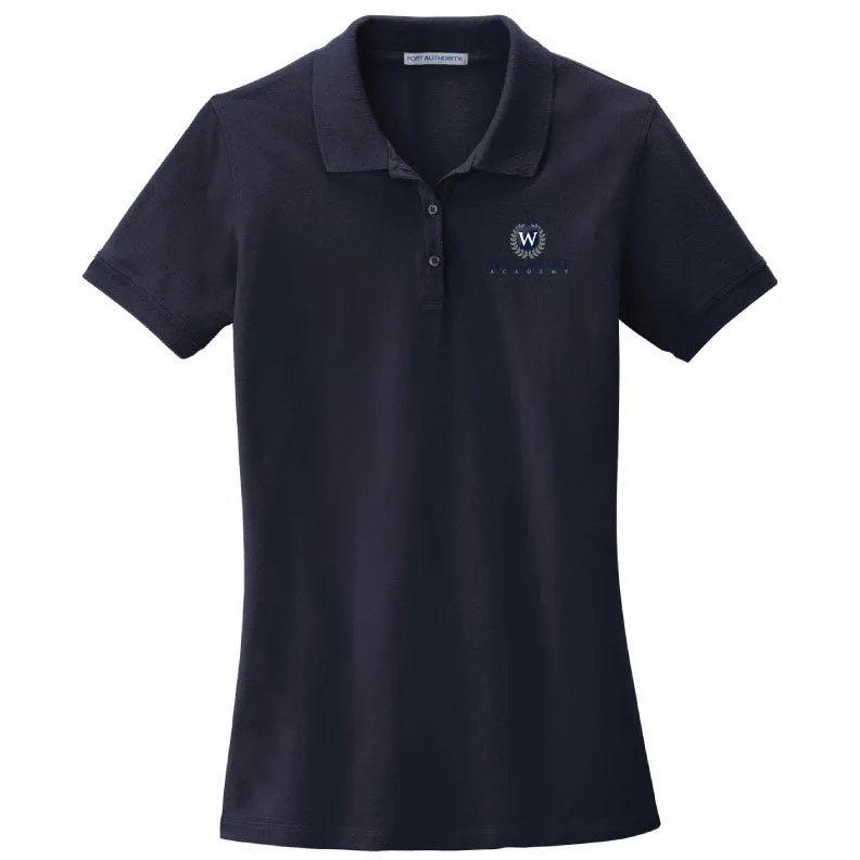 Wellmont Academy Ladies' Short Sleeve Polo