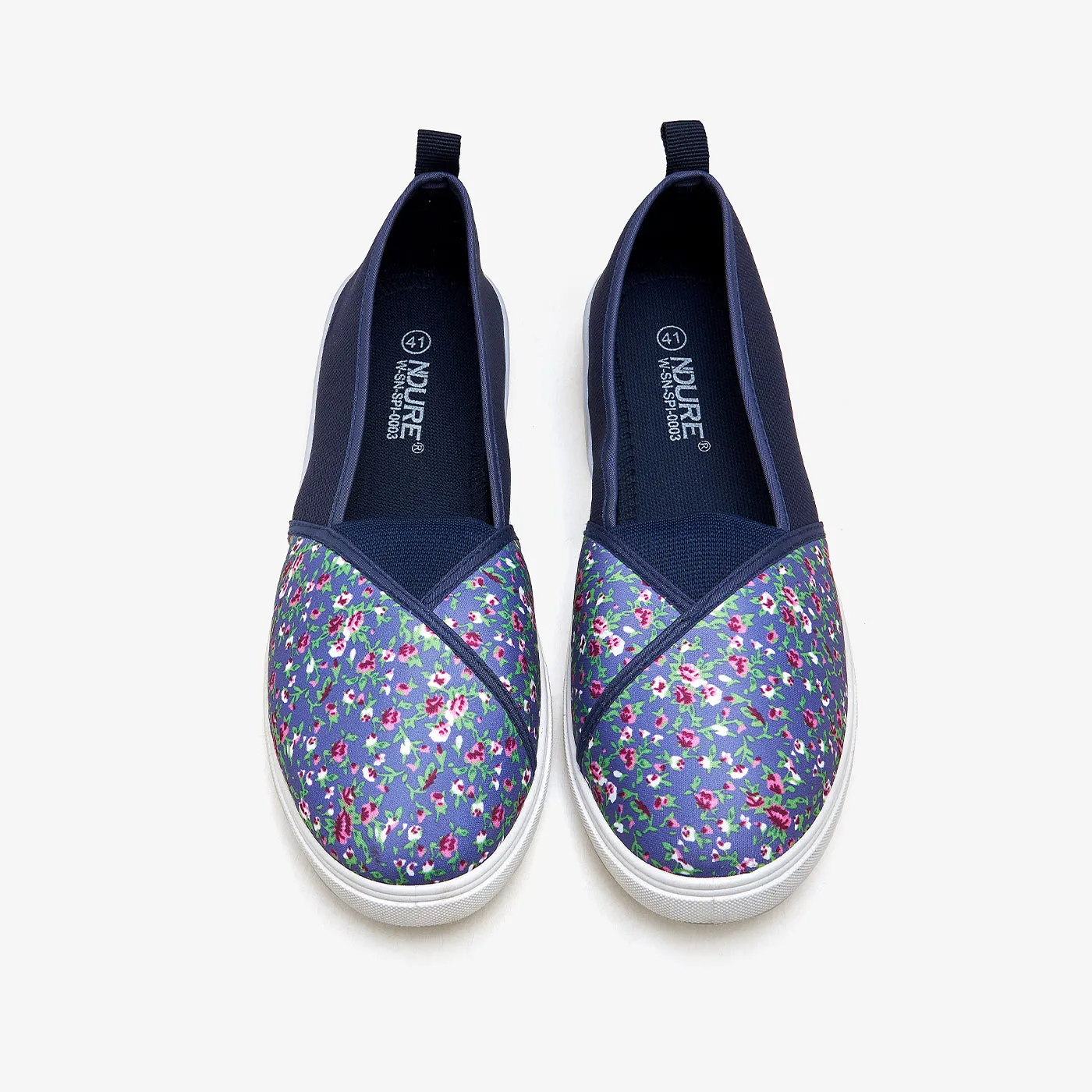 Women's Floral Slip-Ons